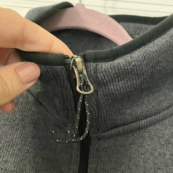 Men's L.L.Bean Sweater Fleece Full-Zip Jacket XL Gray - Picture 3 of 6